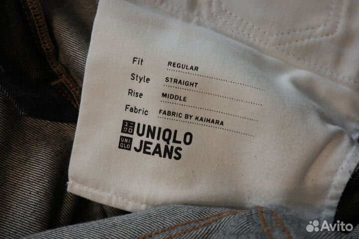 Джинсы Uniqlo selvedge 54/48