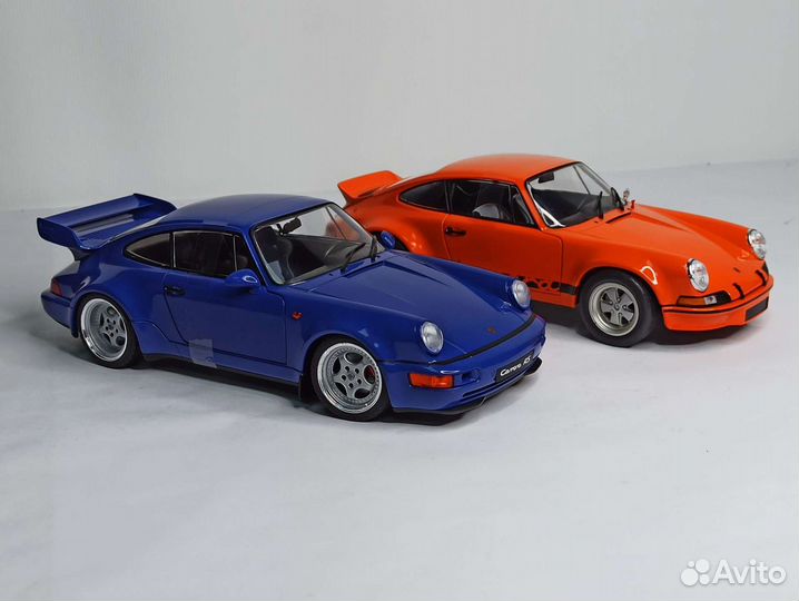 Porsche 911(964), 911 RSR 1:18 Solido 2шт