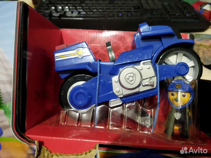 Мотоцикл мотощенки щенячий патруль гончик