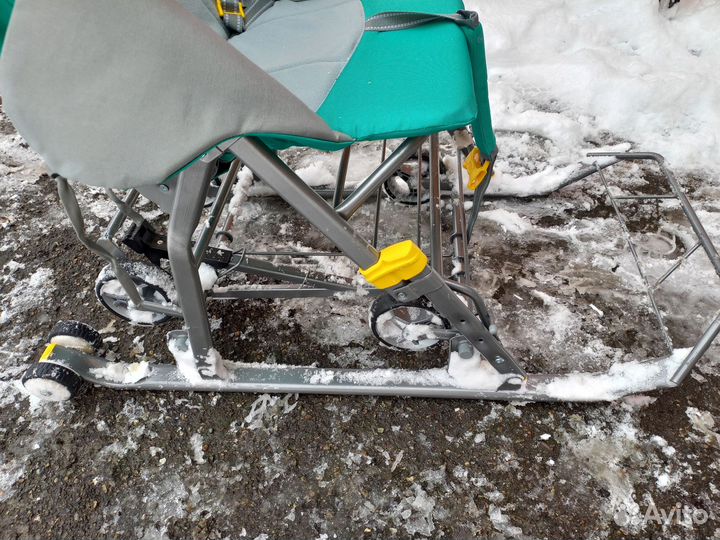 Детские санки коляска