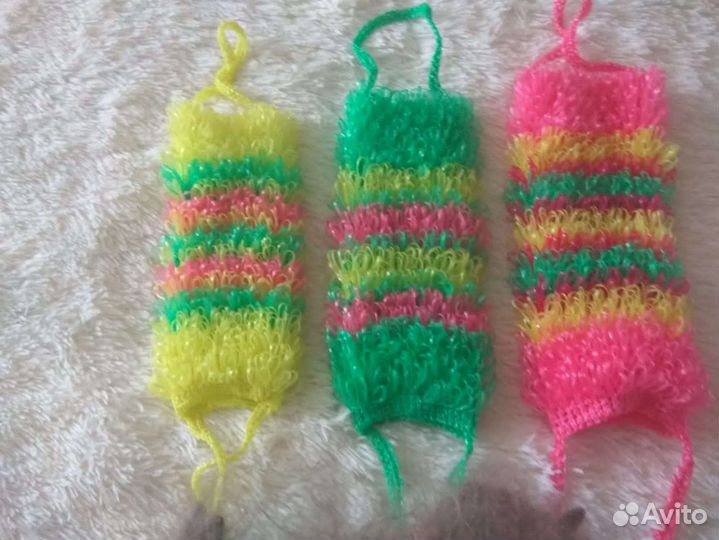 Мочалка ручной работы