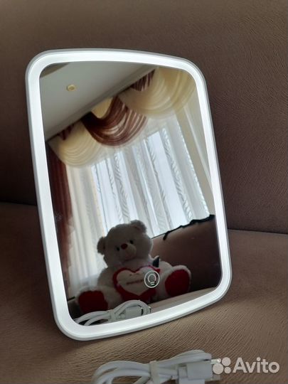Зеркало Xiaomi настольное с подсветкой для макияжа