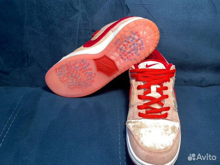 Кроссовки nike sb dunk low valentines day