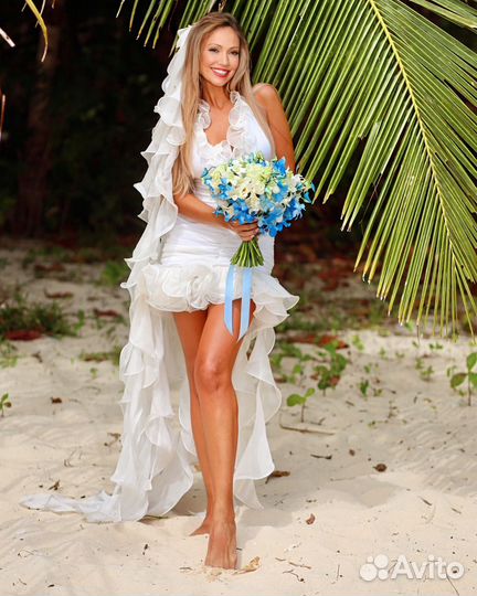 Платье для пляжной церемонии