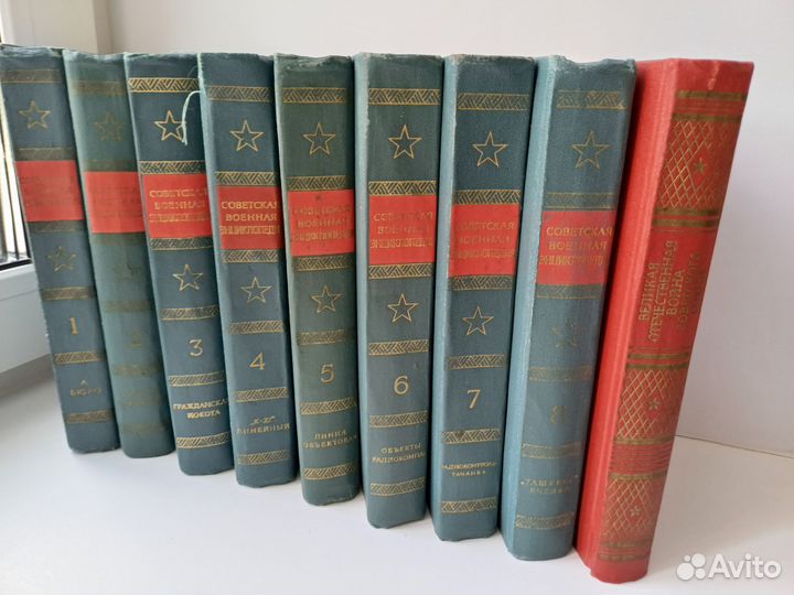 Советская военная энциклопедия в 8 томах