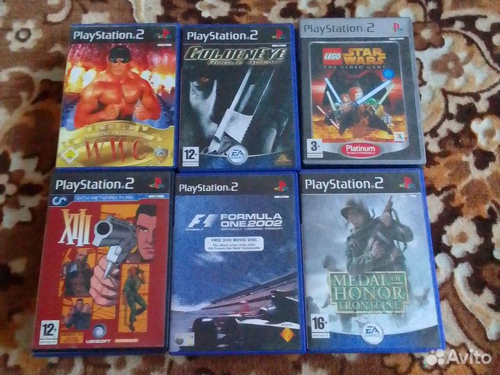 Диски на ps2 лицензия