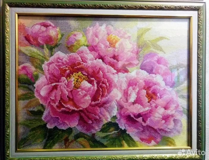 Вышивка бисером и нитками