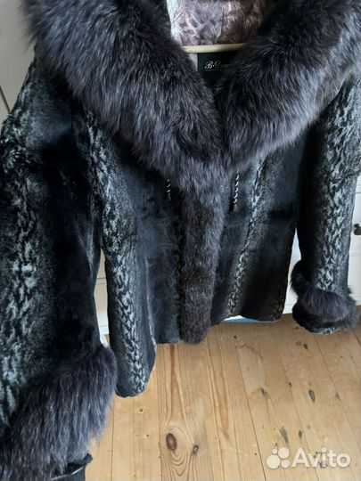 Шуба, кролик-песец