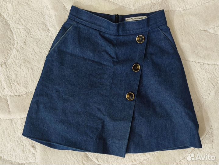 Джинсовая юбка