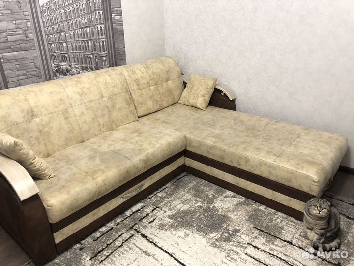 Угловой диван аккордеон бу