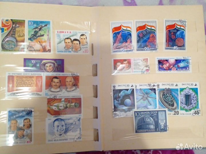 Альбом с марками. Космос. СССР