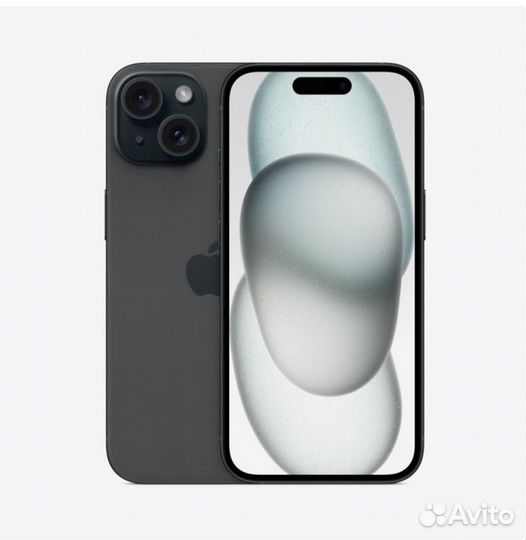 Смартфон Apple iPhone 15 128Gb Black 2 SIM HK/CN