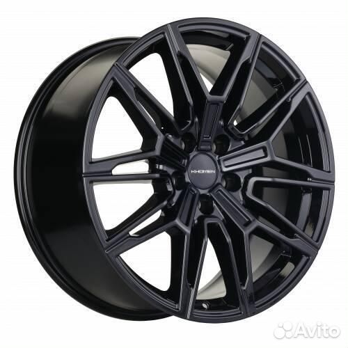 Диски Khomen KHW 1904 8.5x19 5*114.3 ET30 DIA60.1 Black Литой