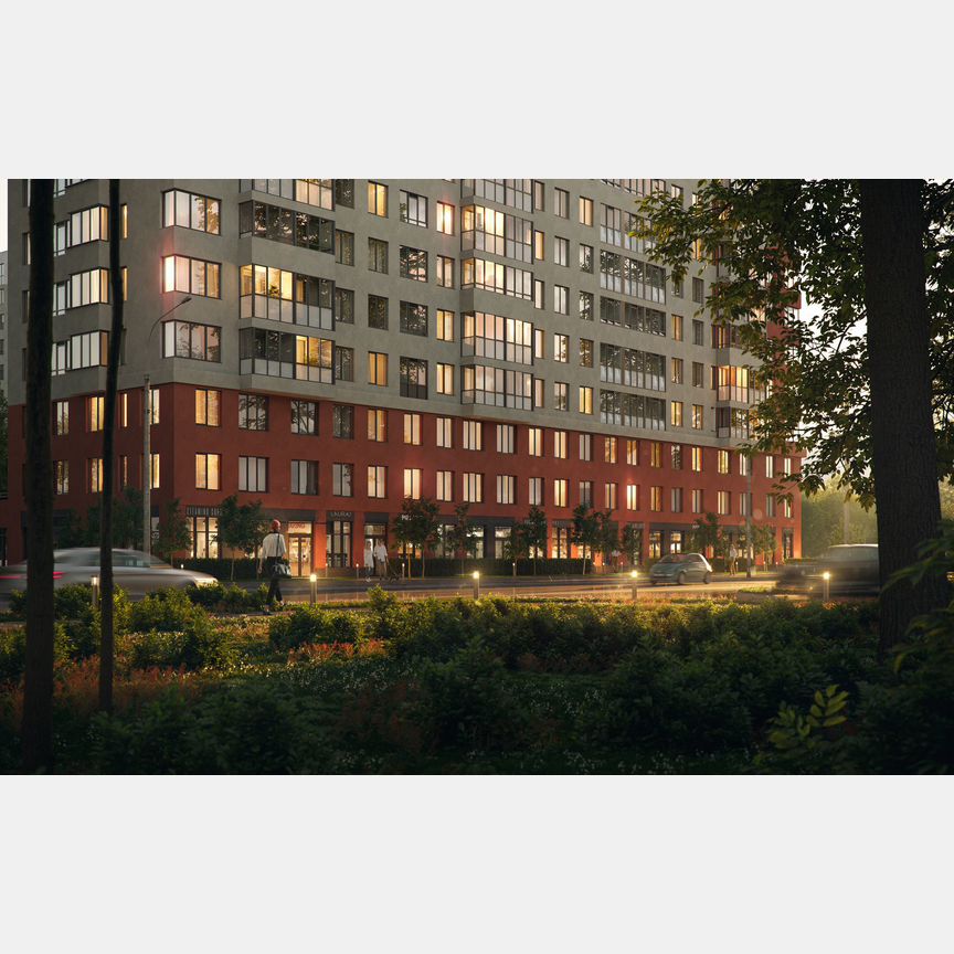 1-к. квартира, 38,1 м², 10/12 эт.