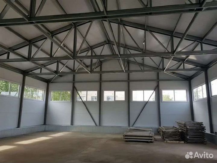 Металлокаркас. Ангар