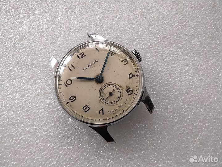 Часы Победа СССР. 1950-е. Механика. Ретро