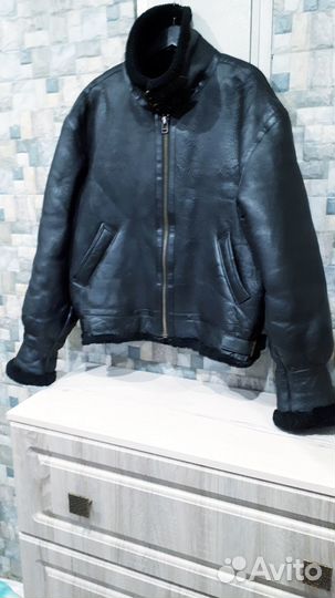 Кожаный пилот USA. 50-52р