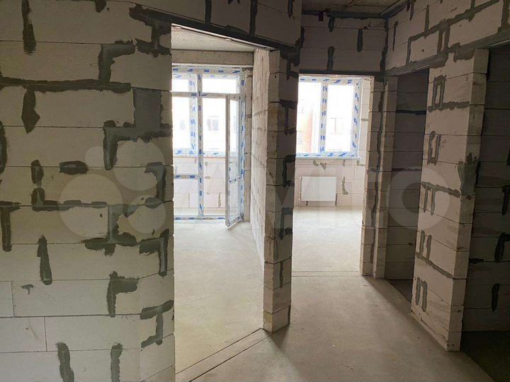 2-к. квартира, 54 м², 6/9 эт.