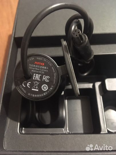 Задняя камера 70mai в комплекте с кабелем