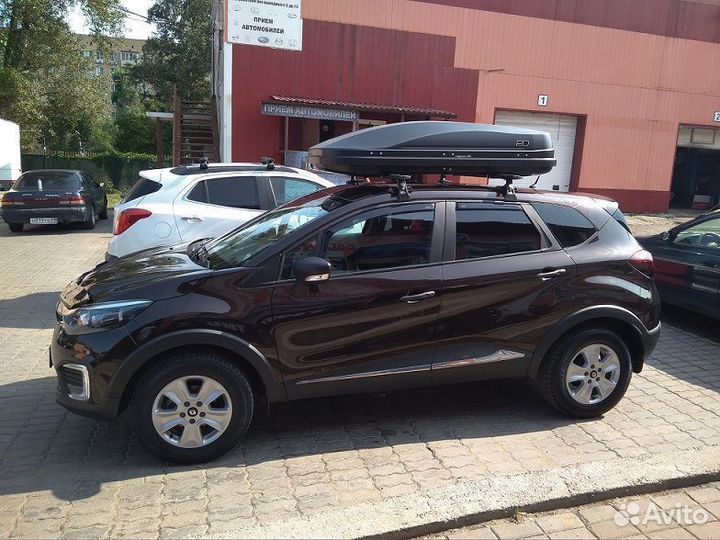 Автобокс ED Магнум 390 л на Renault Kaptur