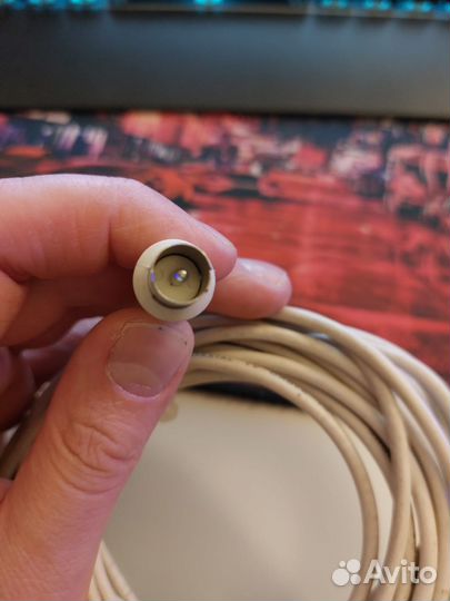 Кабель для тв (тв вилка - тв розетка)