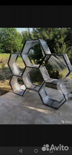 Дровник в стиле loft