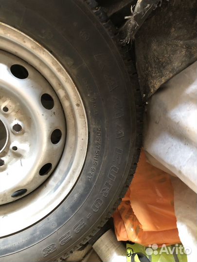 Колеса на ниву chevrolet r15 всесезонная 3шт