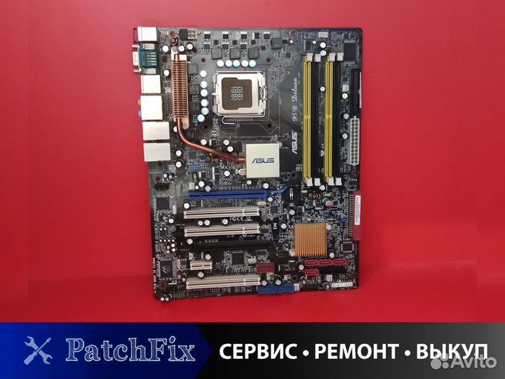 Материнская плата asus P5B Deluxe LGA775
