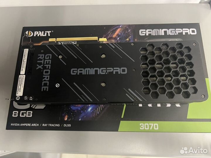 Видеокарта RTX 3070 8gb Palit/Gainward