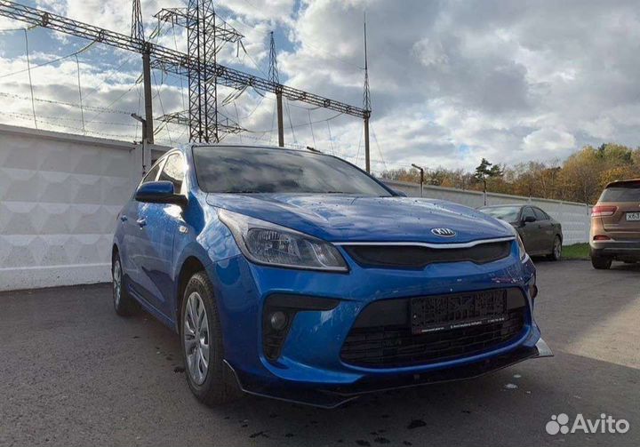 Сплиттер губа переднего бампера