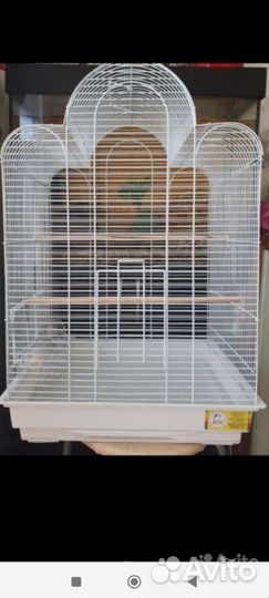 Клетка новая для среднего или крупного попугая