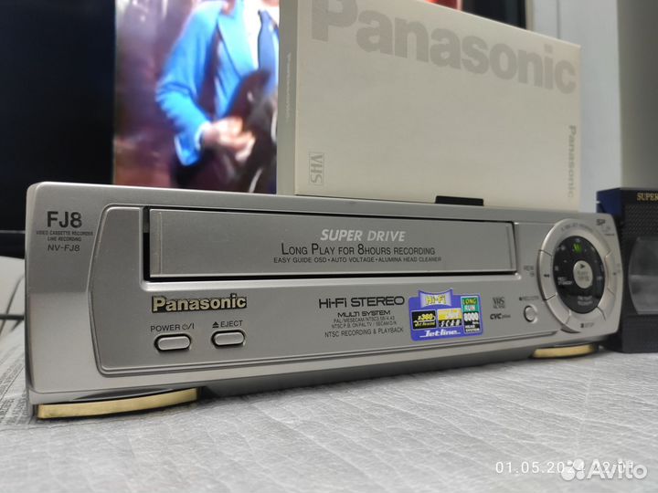 Видеомагнитофон panasonic hi fi стерео
