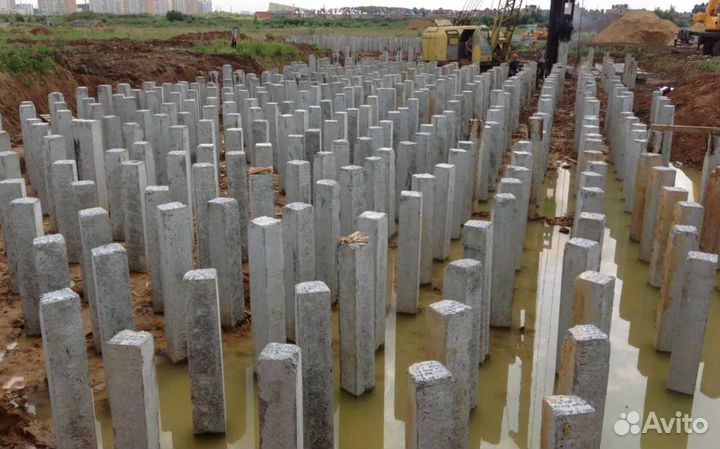 Железобетонные сваи под ключ