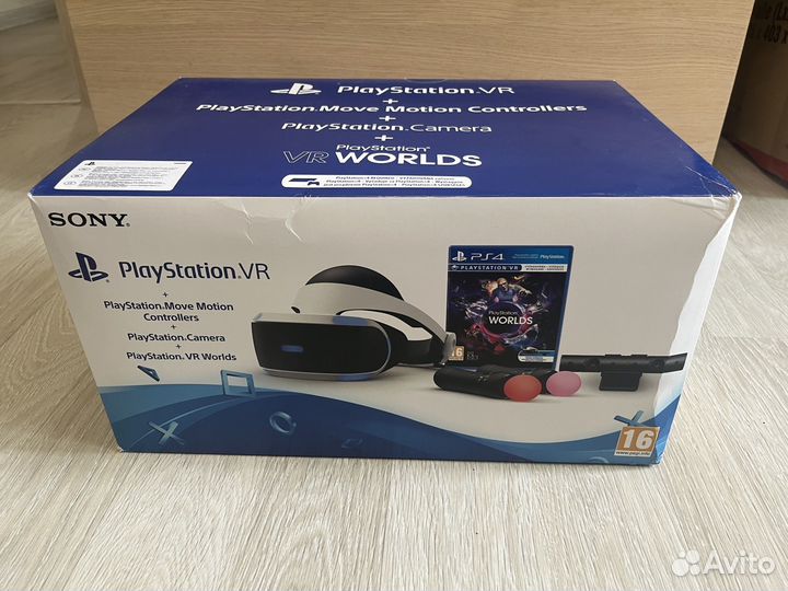 Sony playstation VR шлем комплект