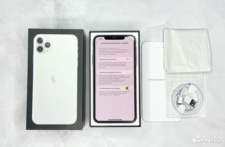 iPhone 11 Pro Max 256Gb (84%,чек,гарантия,simesim)