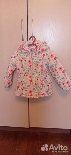 Куртка демисезонная для девочки 110