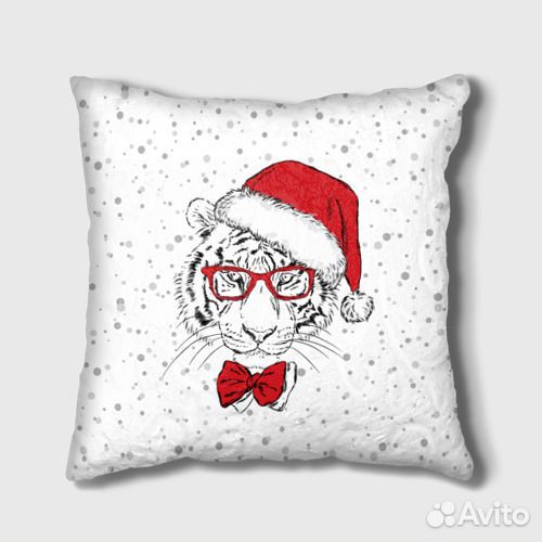 Подушка из кедровой стружки год Тигра 50х50