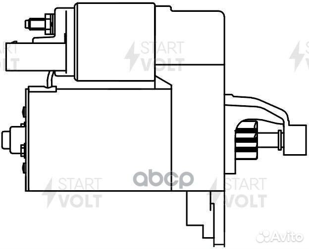 Стартер для а/м VAG A6 (11) /A7 (10) /Q5 (08)