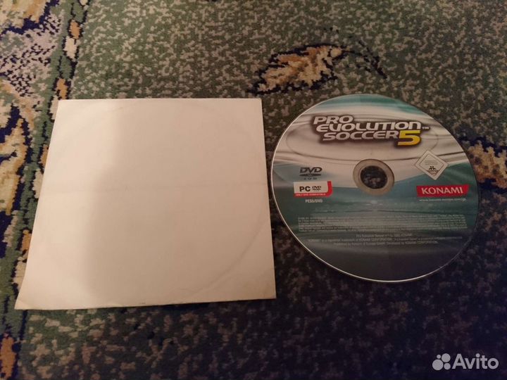 Продаю компьютерную игру Pro evolution soccer 5