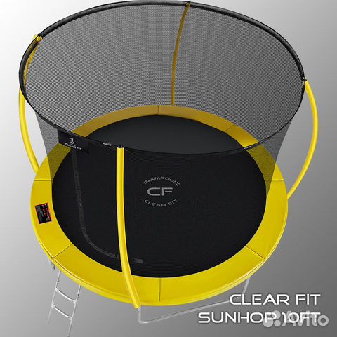 Каркасный батут Clear Fit SunHop 10Ft