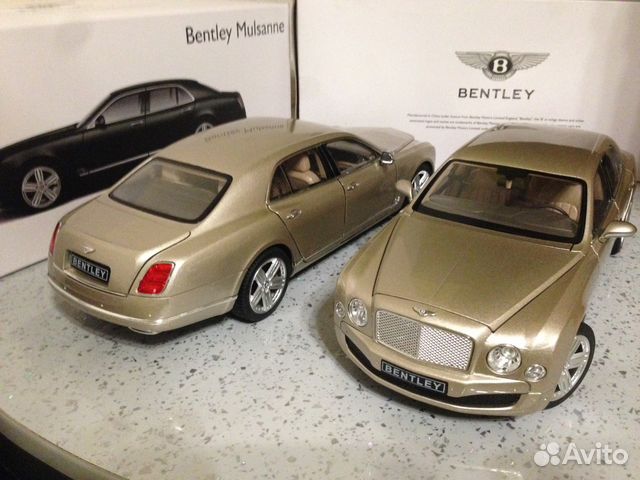Модель Бентли 1:18 Bentley Mulsanne