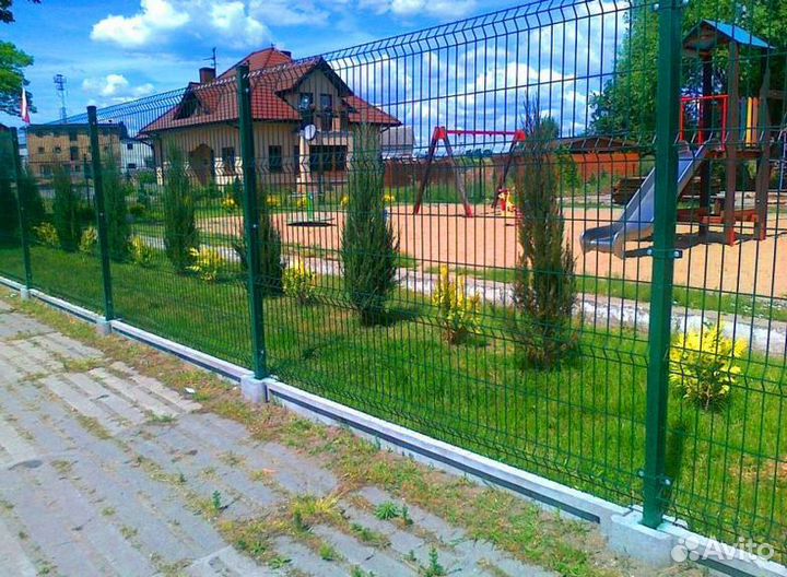 Забор 3Д гитерра под ключ