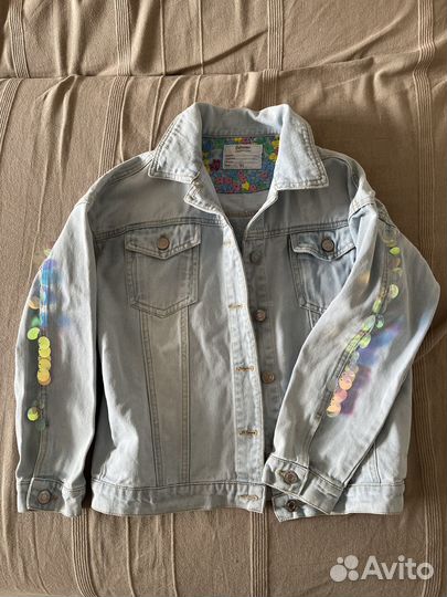 Джинсовая куртка для девочки