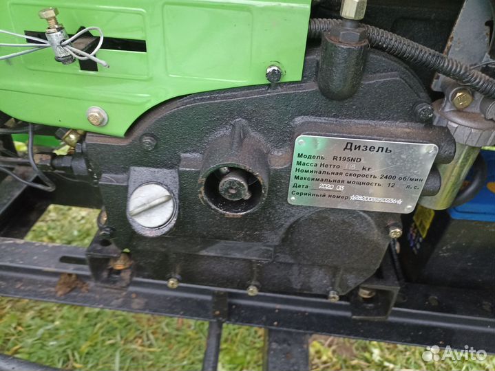 Мини-трактор РУСТРАК Р-12, 2020