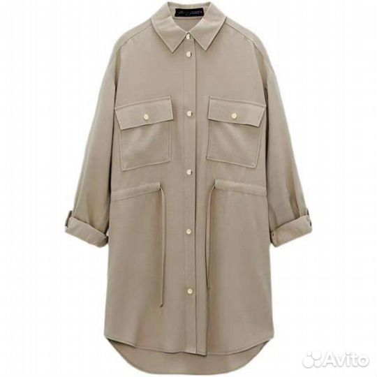 Рубашка накидка Zara