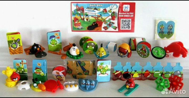 Игрушки серии и единички из киндер сюрприза