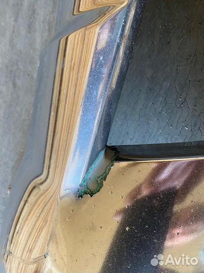 Накладка на передний бампер мерседес мл w166