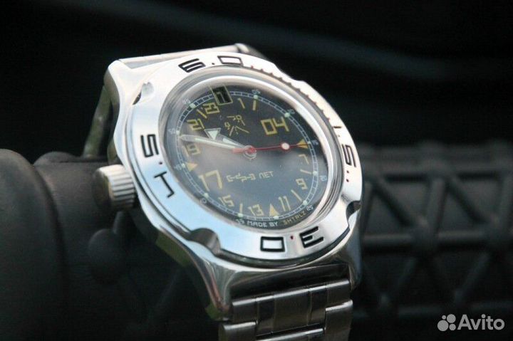 Часы Амфибия-Восток -символика мотопортала Oppozit