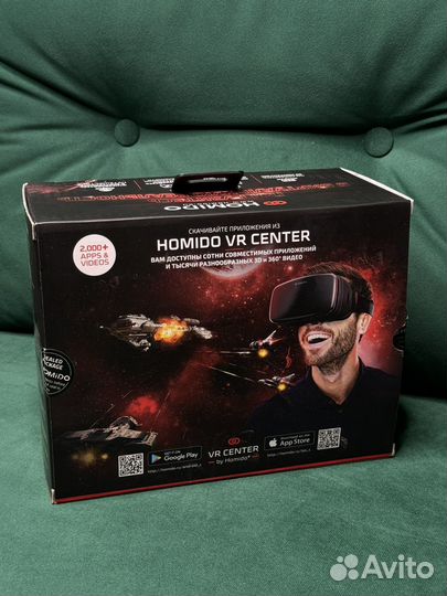 Vr очки для телефона homido v2