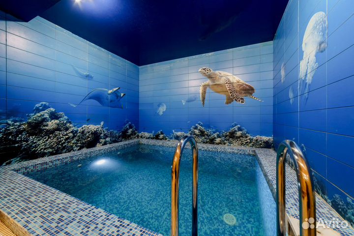 Сауна с бассейном